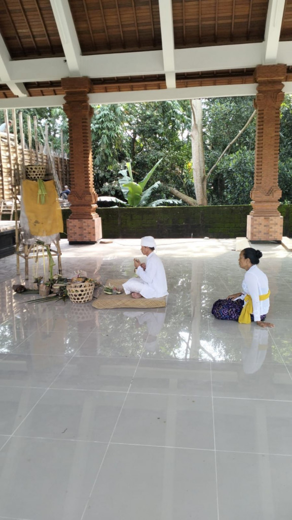 Upacara Melaspas Wantilan