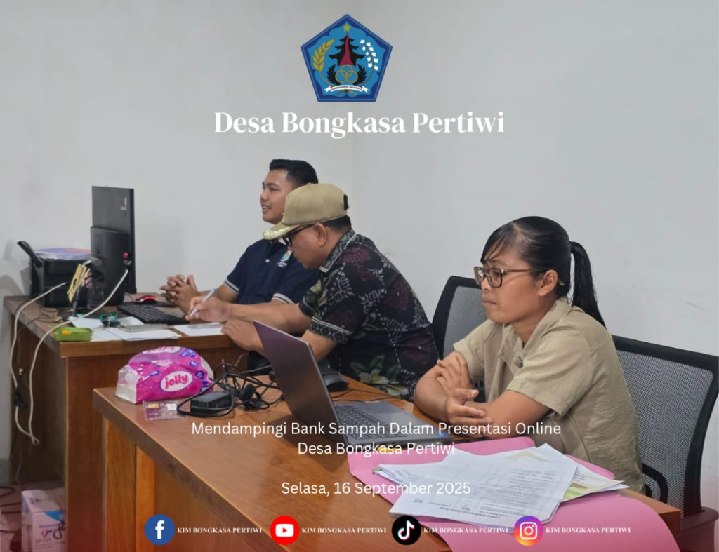Mendampingi Bank Sampah Dalam Presentasi Online
