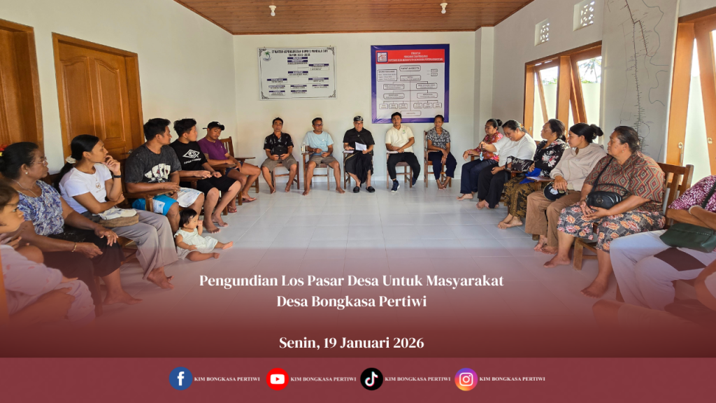 Pengundian Los Pasar Desa