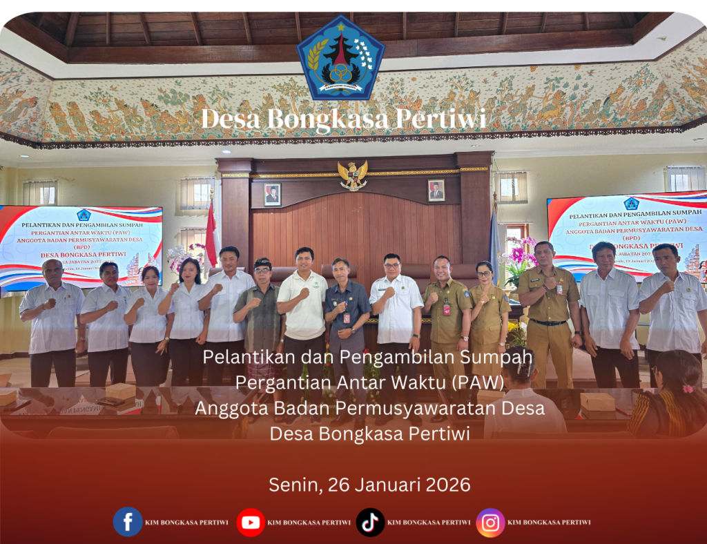 Pelantikan dan Pengambilan Sumpah Pergantian Antar Waktu (PAW)