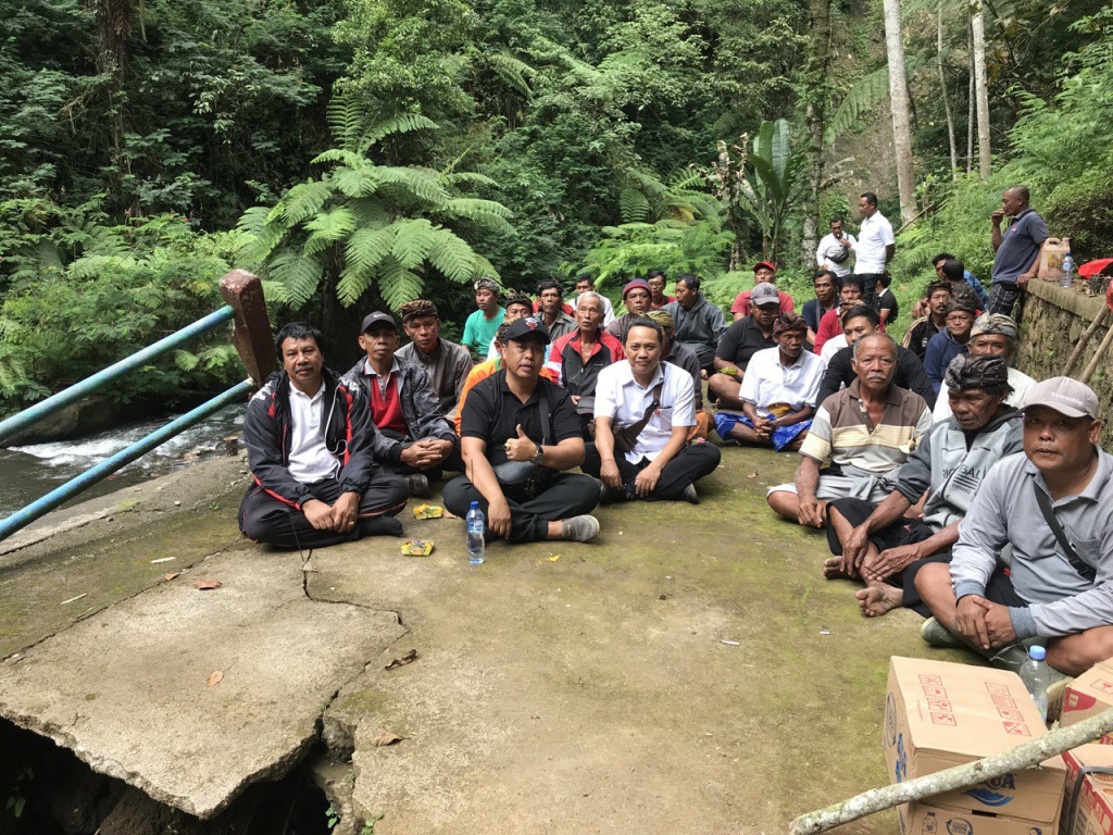 FASILITASI ASPIRASI PETANI CARANGSARI TEROWONGAN TUKAD BANGKUNG SEGERA DIGARAP