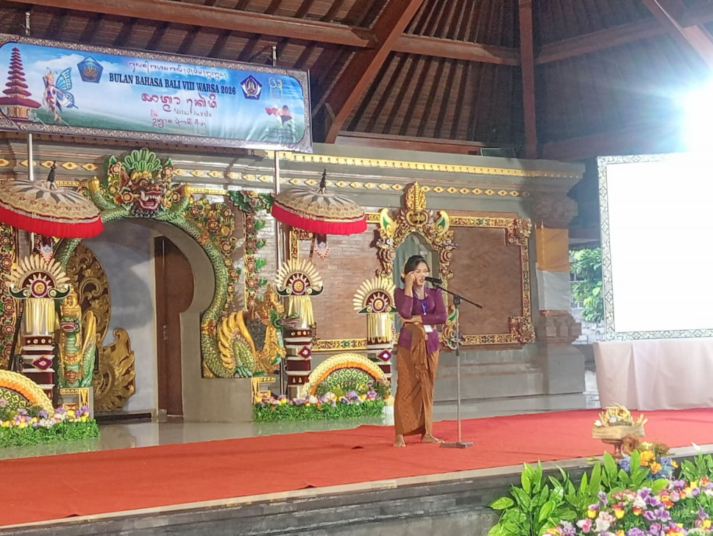 Banjar Lebak Gaungkan Kearifan Lokal Lewat Satua Bali