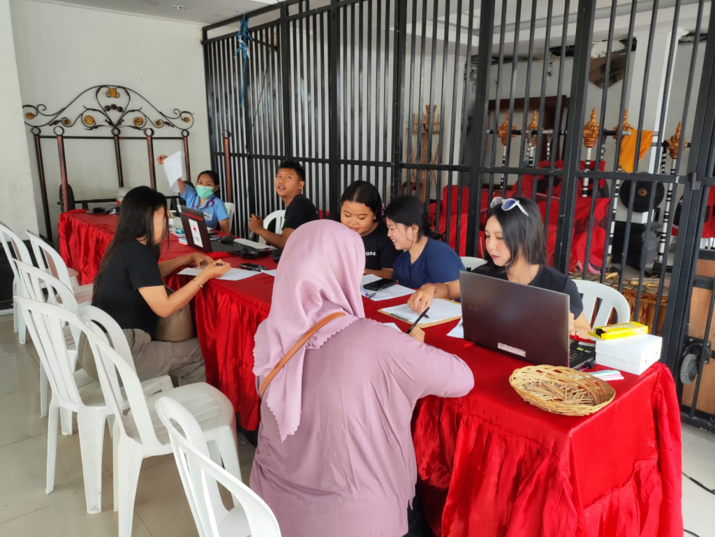 Antusiasme Tinggi Warga Sambut Kegiatan Donor Darah di Bhineka Nusa Kauh Dalung