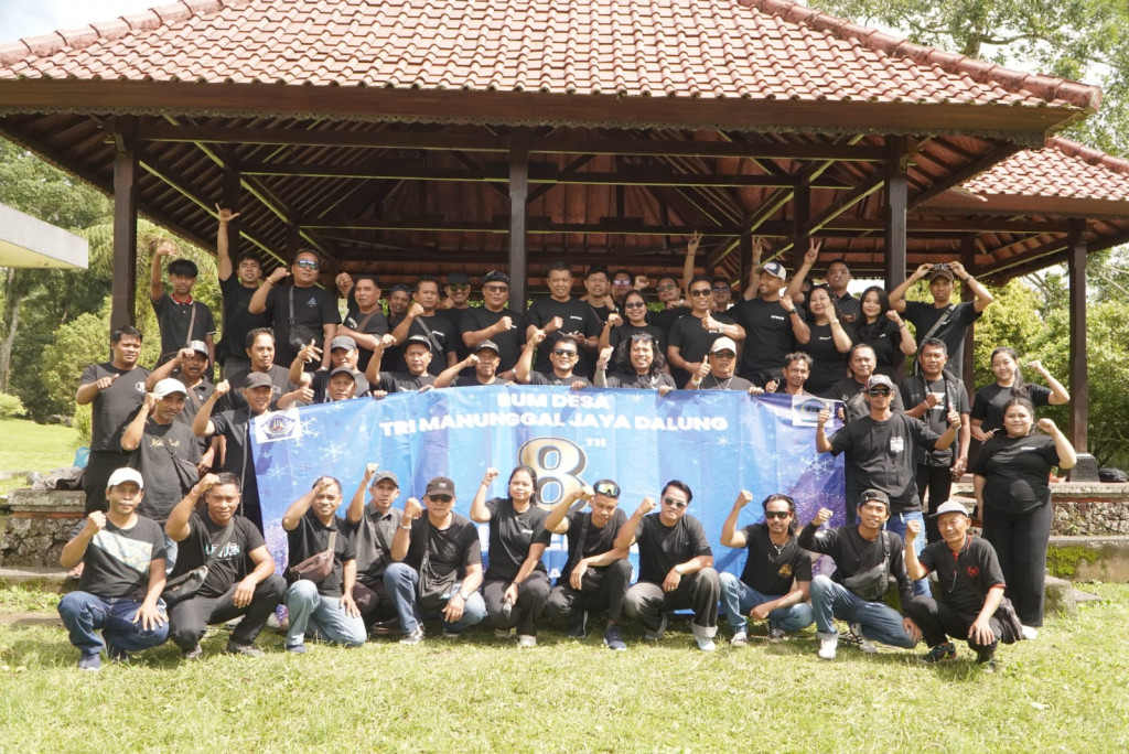 HUT ke-8 BUMDes Tri Manunggal Jaya Dalung, Sinergi Pemerintah Desa Dorong Kemajuan Ekonomi Desa