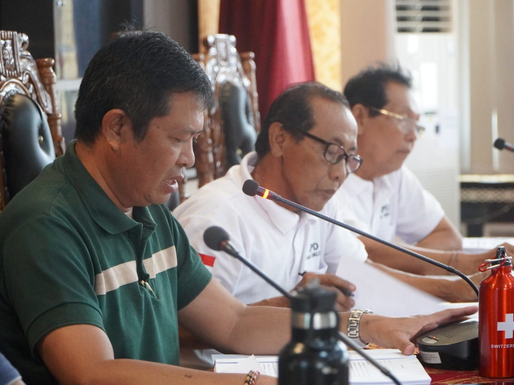 Pemerintah Desa Dalung Gelar Musdes Laporan Keterangan Pertanggungjawaban Perbekel Dalung Tahun 2025