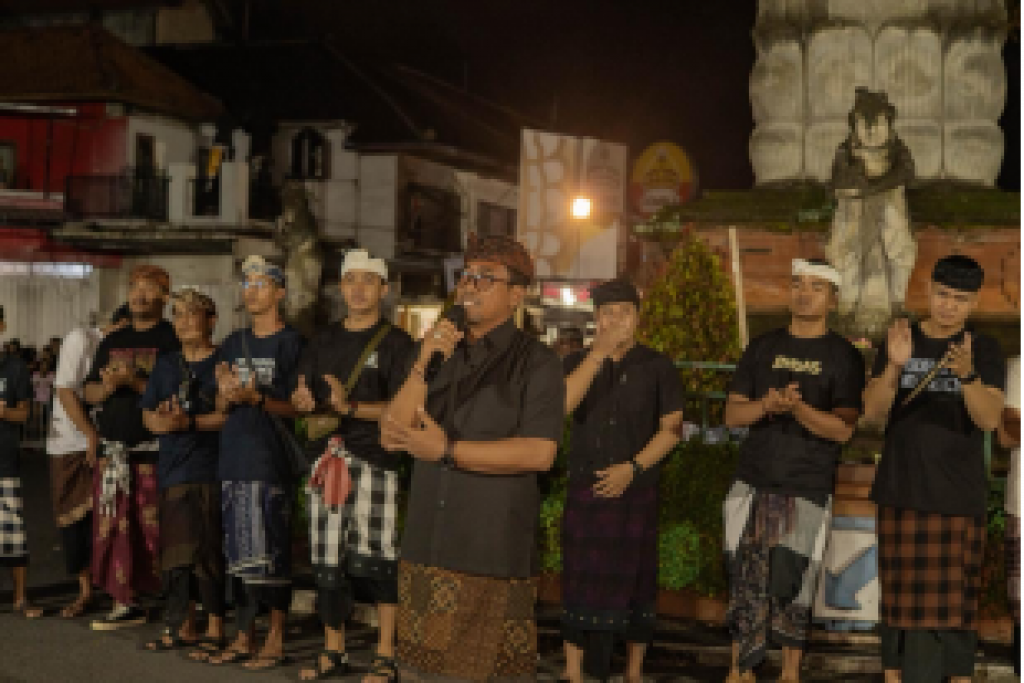 Dimeriahkan 16 Banjar, Parade Ogoh-ogoh Paiketan Dalung Permai Berjalan Lancar