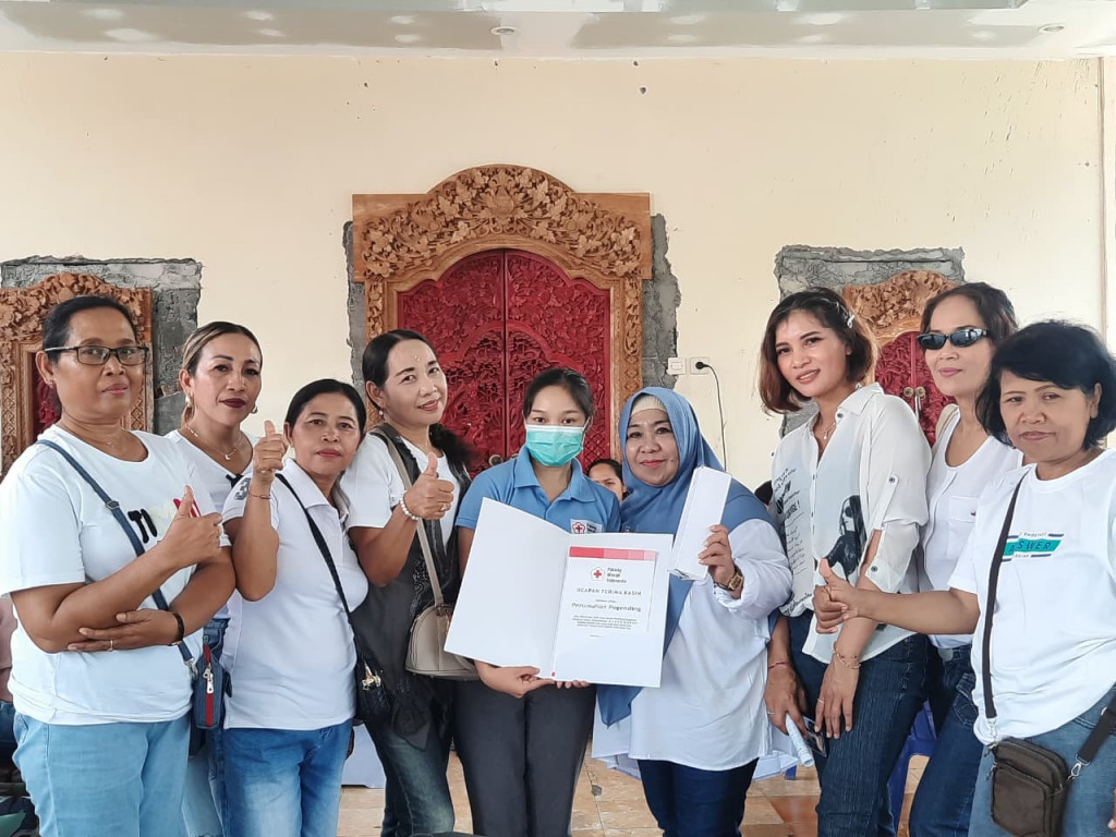 Wujud Kepedulian Sesama, Donor Darah Hadir di Perayaan Hari Ibu di Perumahan Pegending Permai