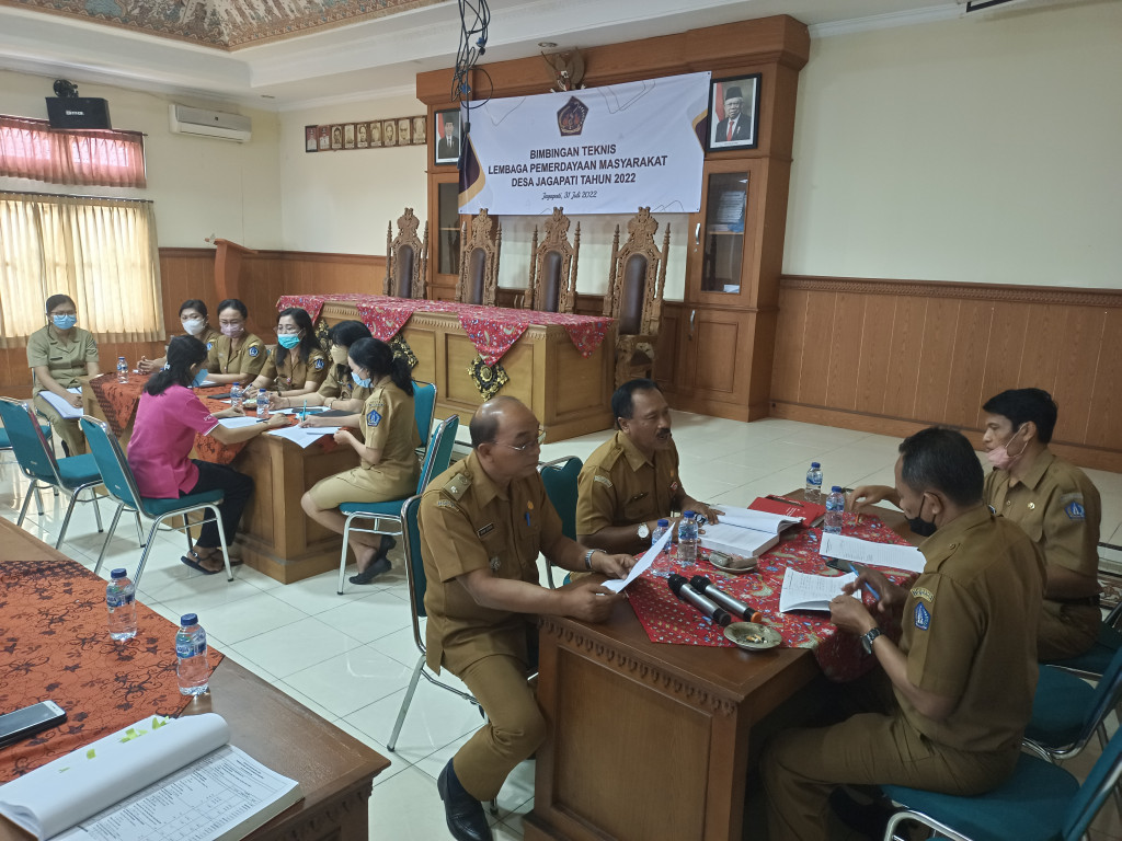 Tim Kab Badung mengadakan Pembinaan Kader Pembangunan Manusia(KPM)  penanggulangan Stunting di Desa Jagapati