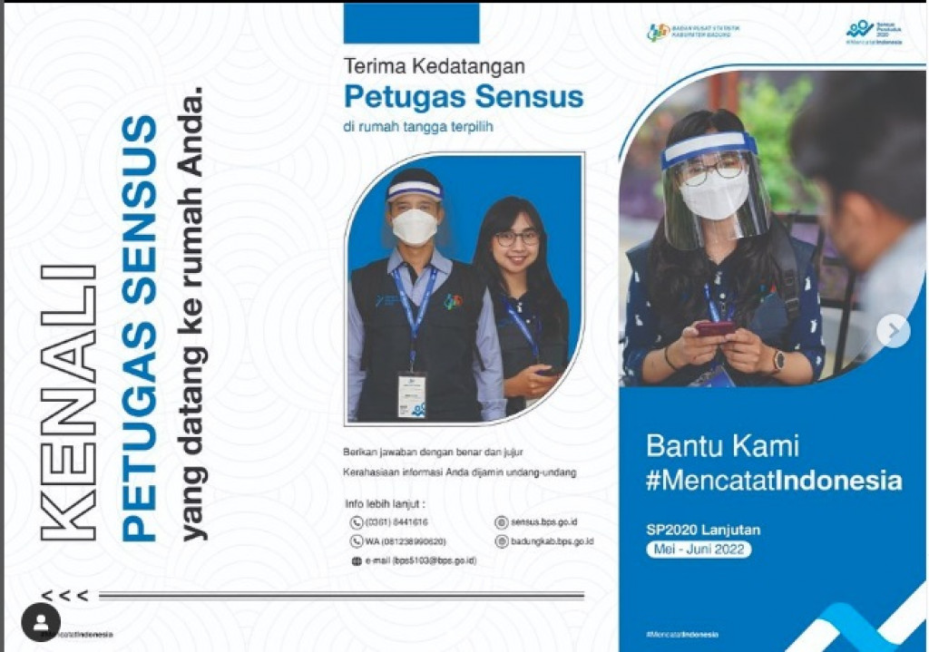Sensus Penduduk 2020 Lanjutan dari BPS Kabupaten Badung