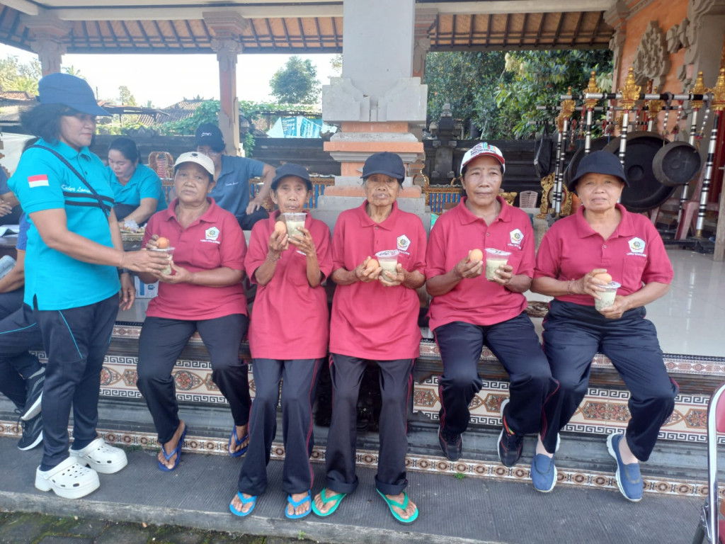 Pelaksanaan Kegiatan Posyandu Balita, Lansia dan BKB Banjar Dinas Balangan Kangin Desa Kuwum Bulan September Tahun 2025