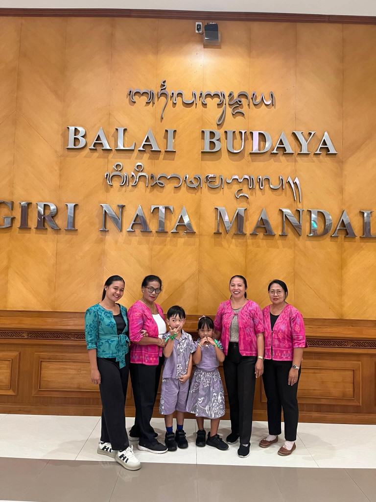 Partisipasi TK Bhakti Yoga Kumara Desa Kuwum dalam rangka Hut Mangupura ke-16 di Puspem Badung