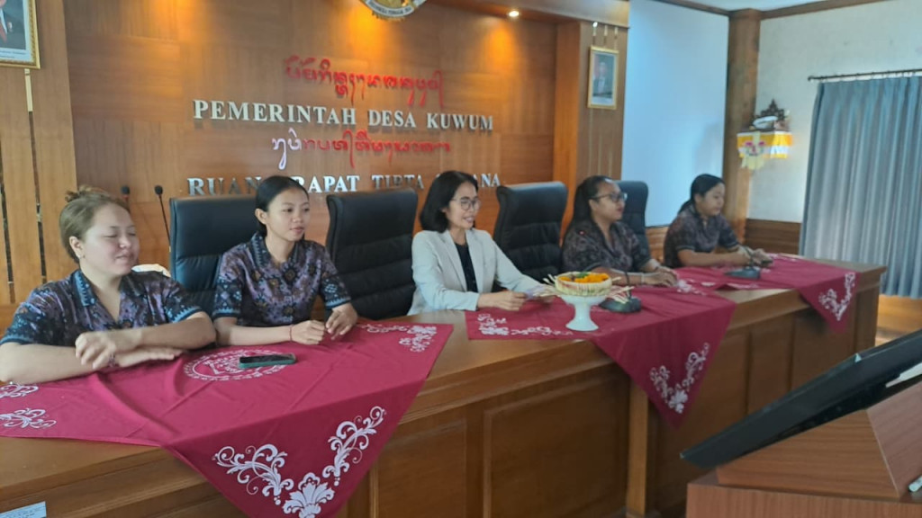 Pelaksanaan Kegiatan Posyandu Remaja bulan Januari 2026 Desa Kuwum