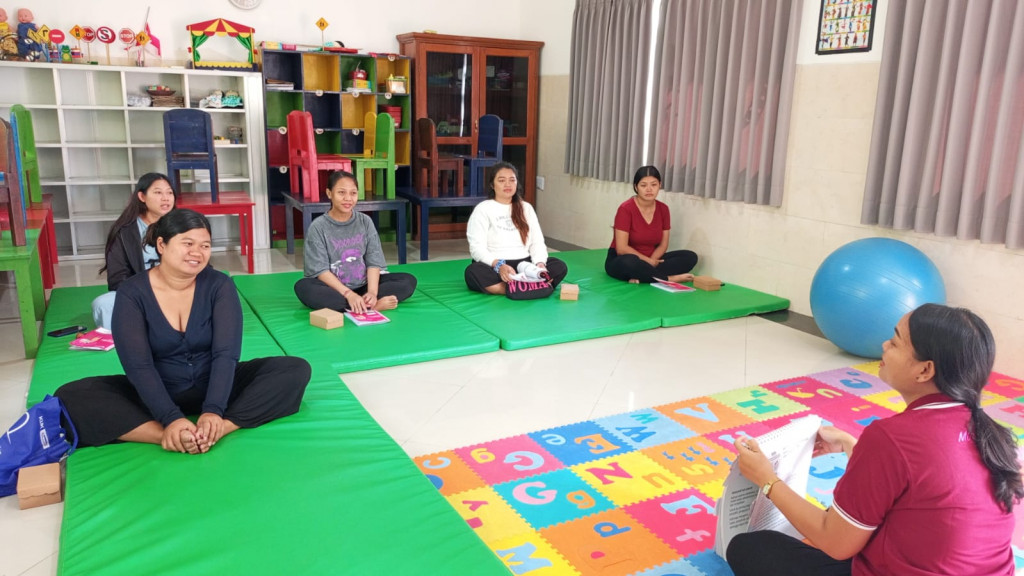 Pelaksanaan Kegiatan Kelas Ibu Hamil dan Kelas Ibu Balita bulan Juli di Desa Kuwum