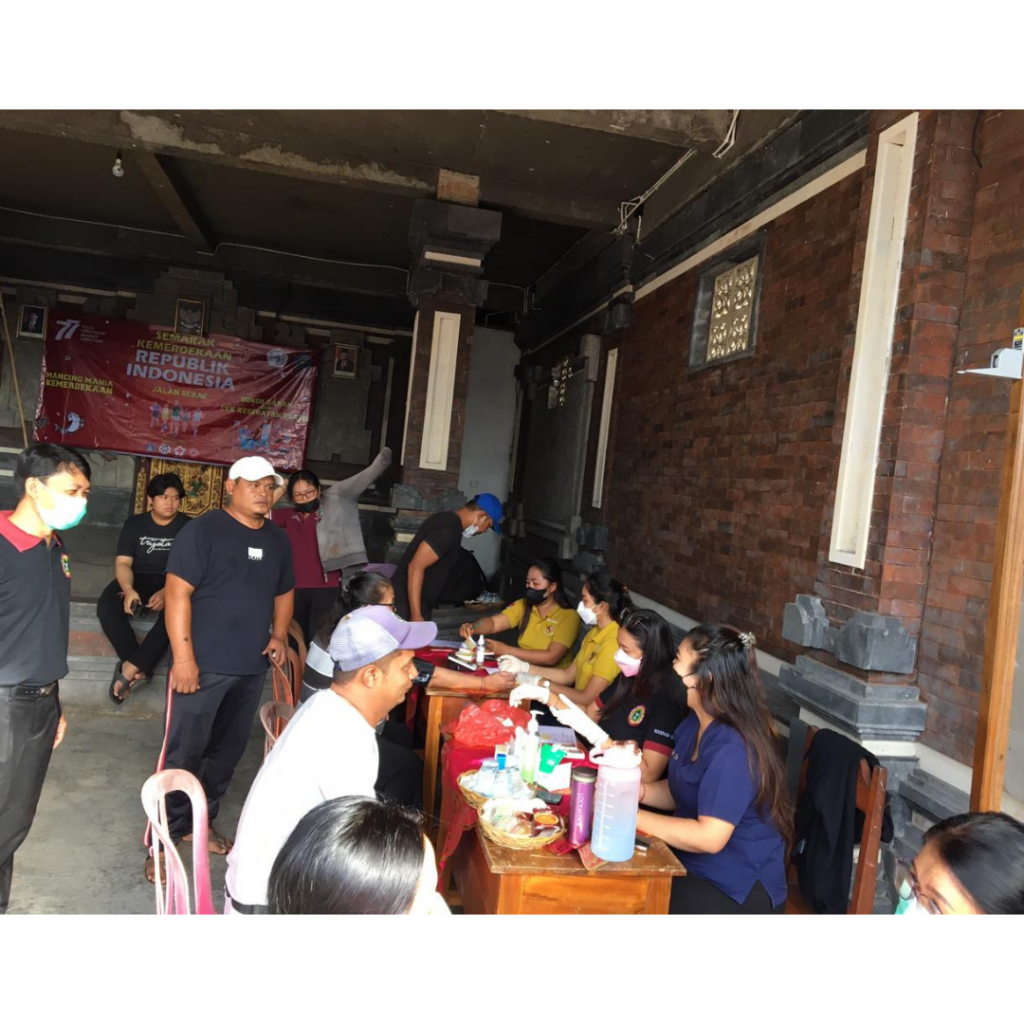 ST.Shantika Dharma Banjar Trijata laksanakan kegiatan Donor Darah