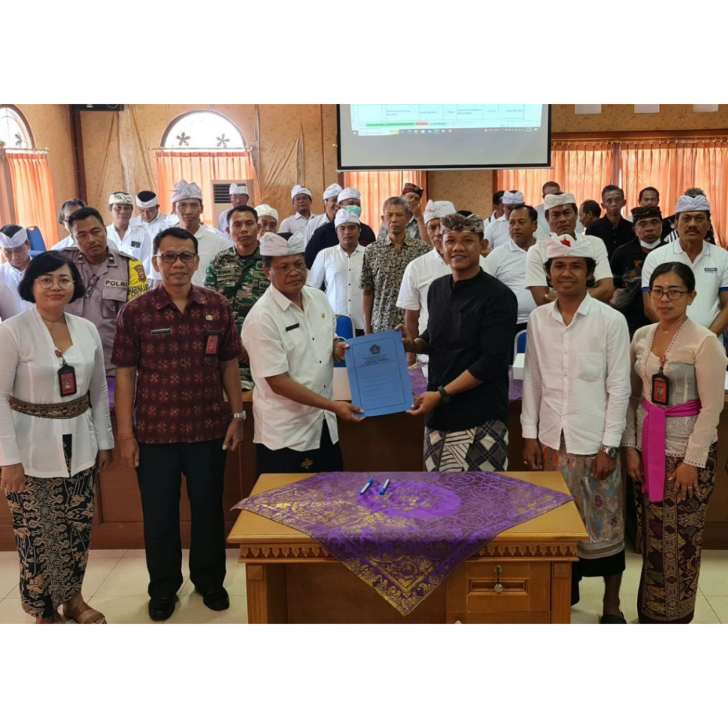 Pelaksanaan MUSRENBANGDES di Desa Mambal