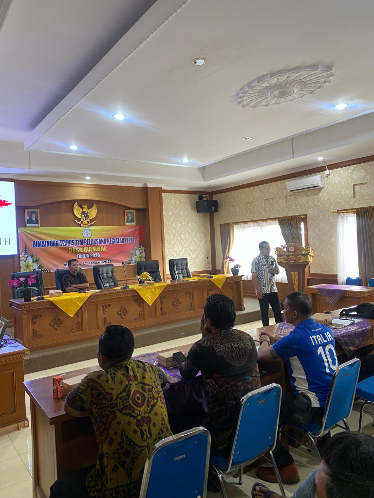 Kegiatan Pembinaan TPK di Desa Mambal