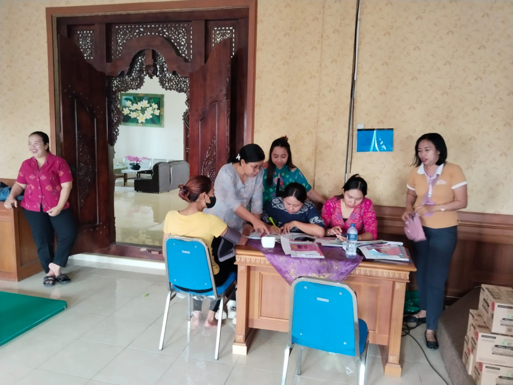 Pelaksanaan Kelas Ibu Hamil di Desa Mambal