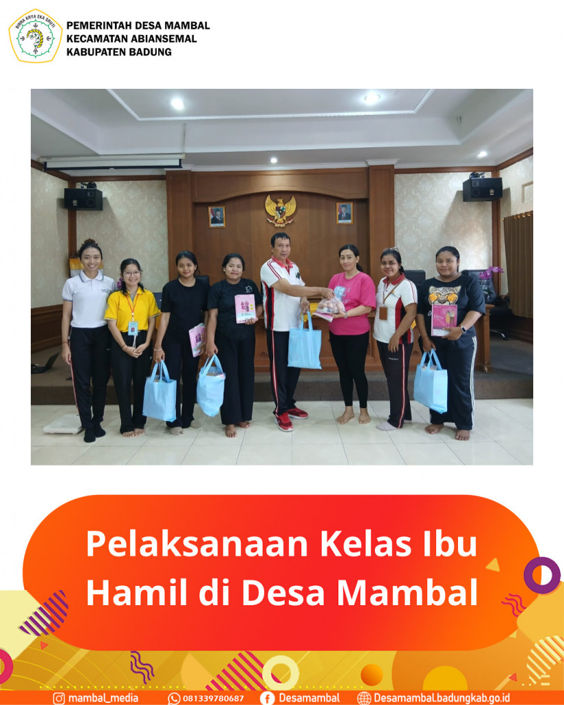 Pelaksanaan Kelas Ibu Hamil di Desa Mambal