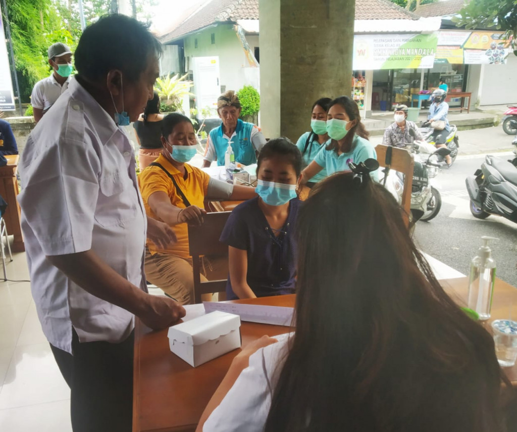 Laporan Pelaksanaan Vaksin Bosster di Desa Mambal hari ke5