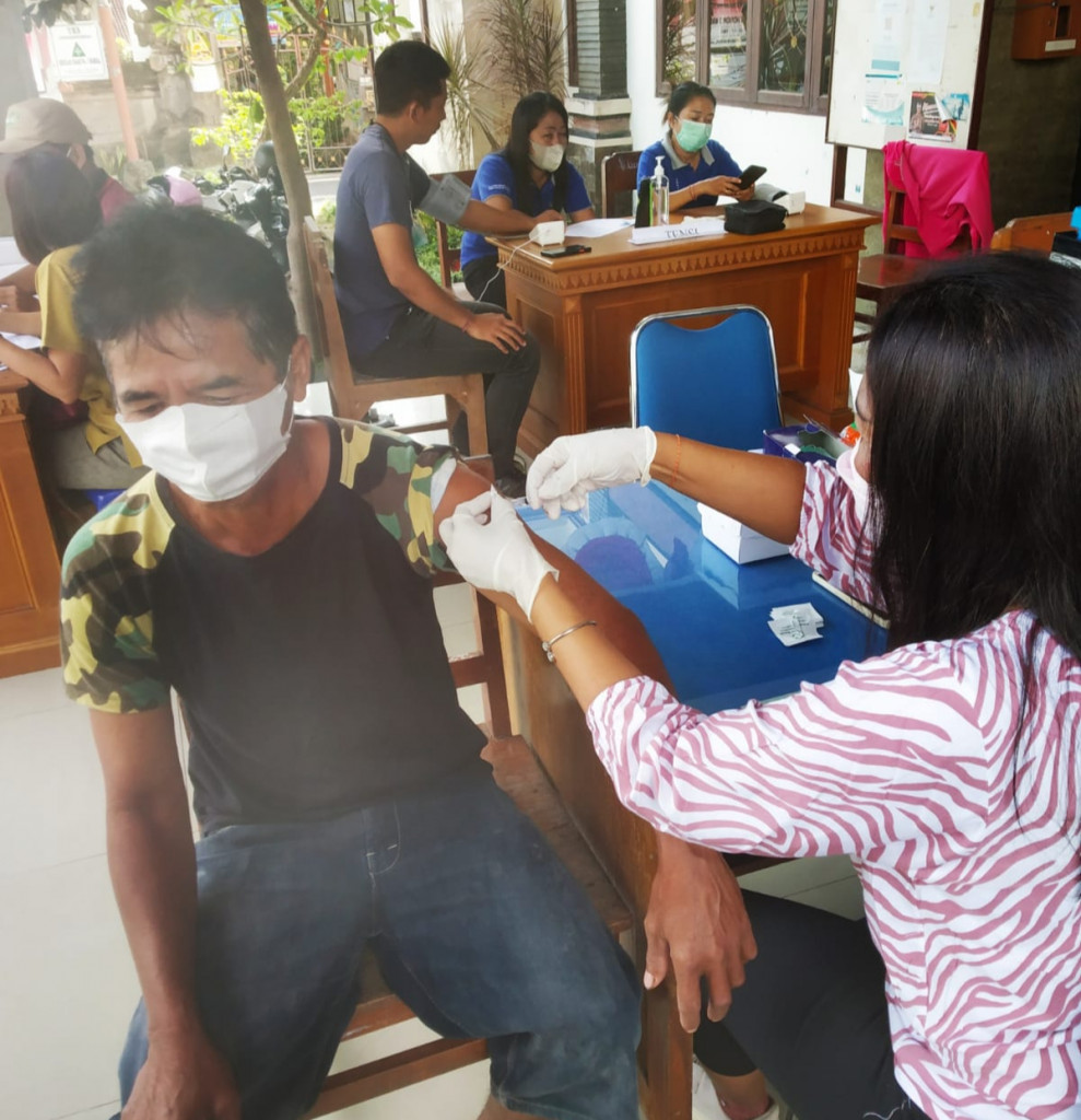 Laporan Pelaksanaan Vaksin Bosster di Desa Mambal hari ke8