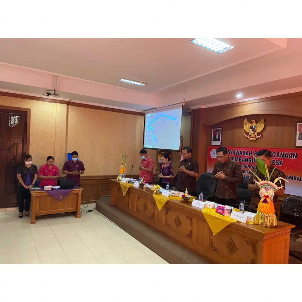 Musyawarah Perencanaan Pembangunan Desa Mambal 2023