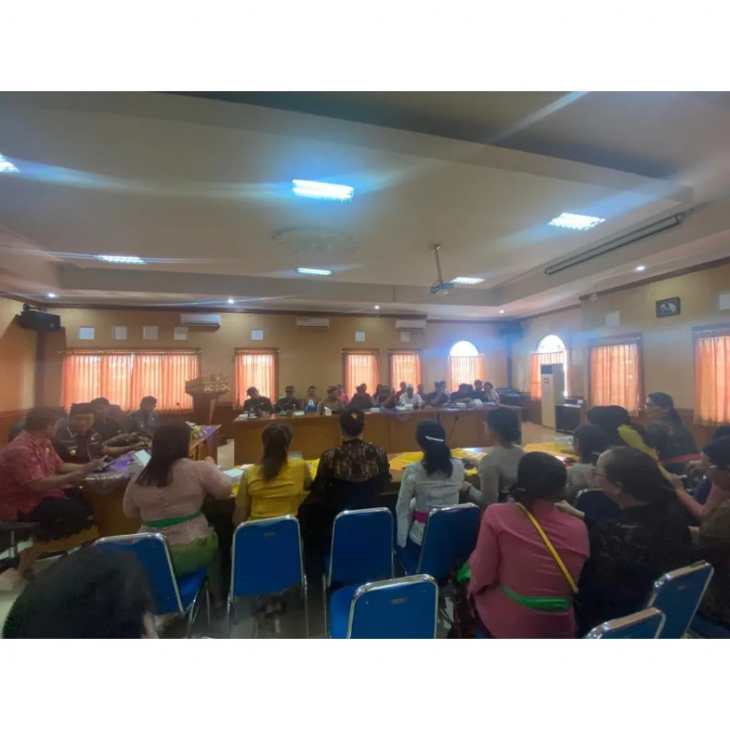 Rapat Forum Perbekel Kecamatan Abiansemal di Desa Mambal