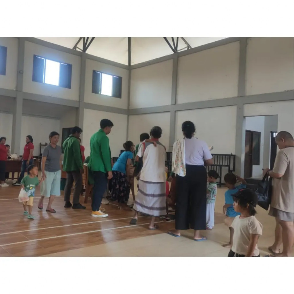 Kegiatan Posyandu Balita di Desa Mambal