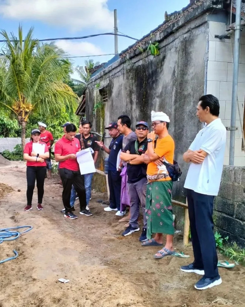 Monitoring Pembangunan desa oleh BPD Desa Mambal