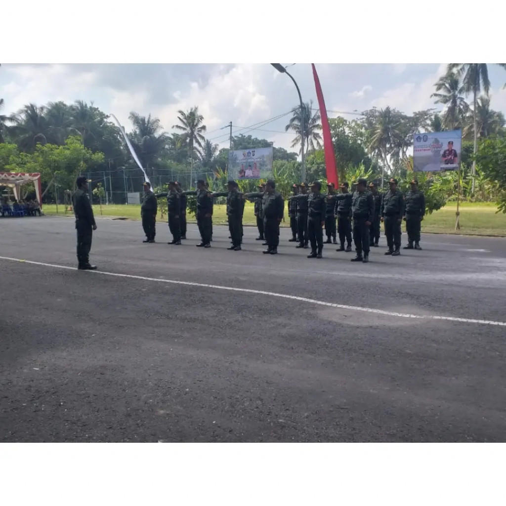 Linmas Desa Mambal berpartisipasi dalam Lomba Linmas se Kecamatan Abiansemal