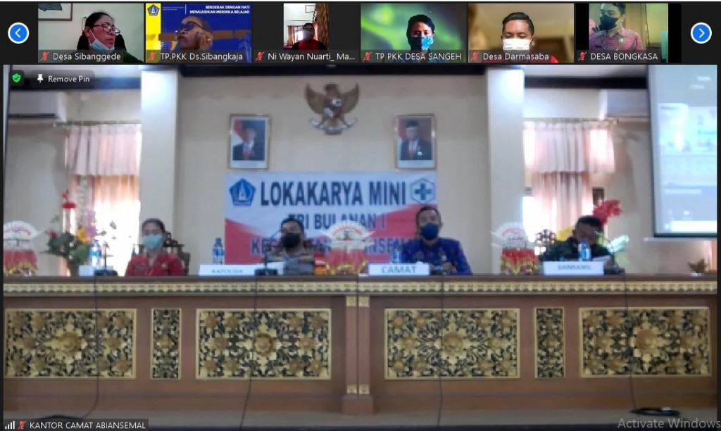 Perbekel Mambal ikuti Lokakarya Mini