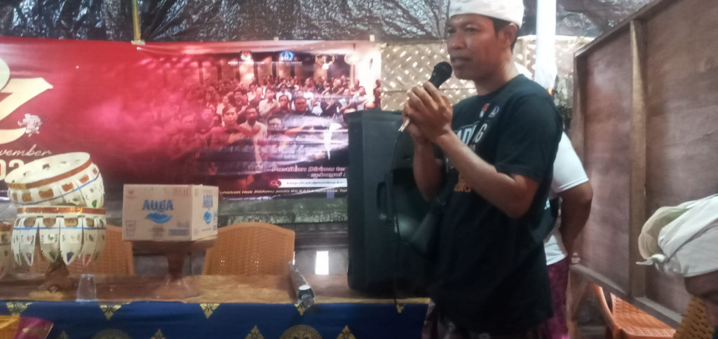 PPS Mambal laksanakan Sosialisasi PILKADA Serentak 2024