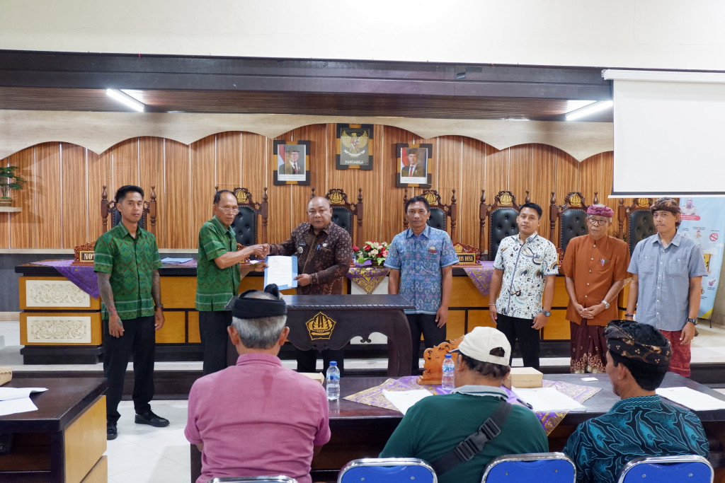 Penetapan dan Pengesahan Peraturan Desa tentang Perubahan Kedua APBDes Tahun Anggaran 2025 dan (RKP) Desa Tahun 2026