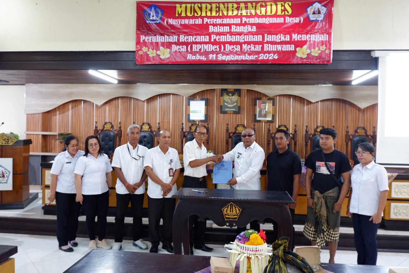 Perubahan Rencana Pembangunan Jangka Menengah Desa (RPJMDes) Desa Mekar Bhuwana
