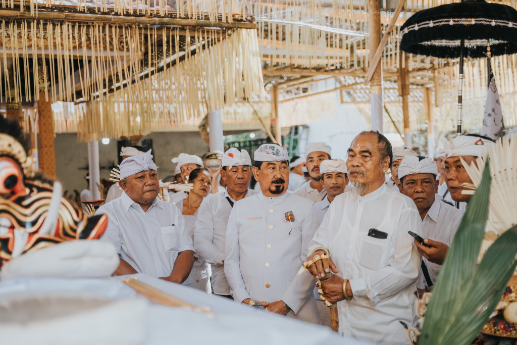 Upacra Ngeratep, Melaspas dan Masupati di Pura Dalem Desa Adat Sigaran