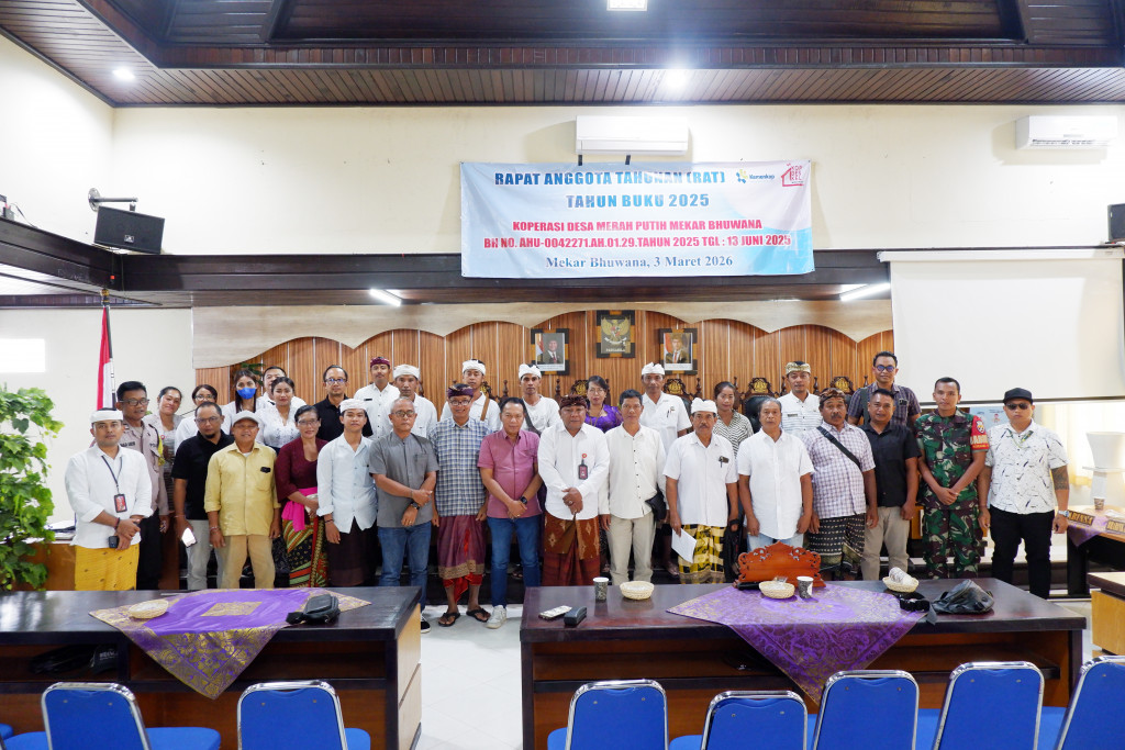 RAT Tahun Buku 2025 Koperasi Desa Merah Putih Mekar Bhuwana