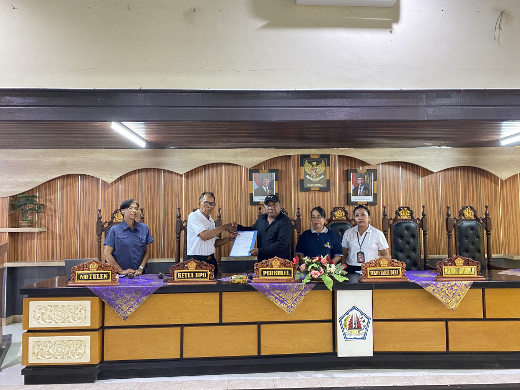 Musyawarah Desa (Musdes) Dalam Rangka Penetapan Calon Penerima Penghargaan Usia Harapan Hidup