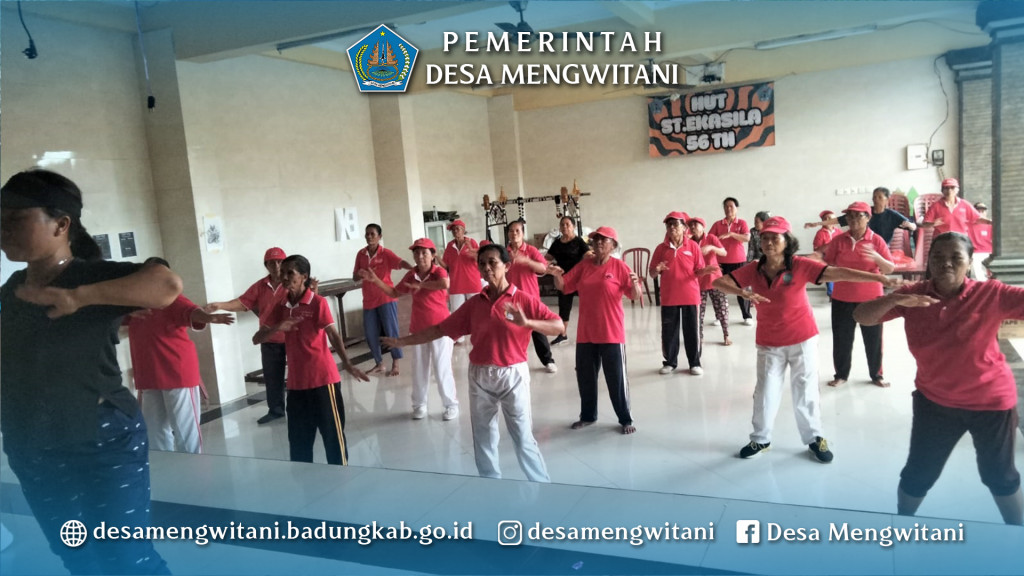 SENAM LANSIA BR. CULAG-CALIG, MENGWITANI