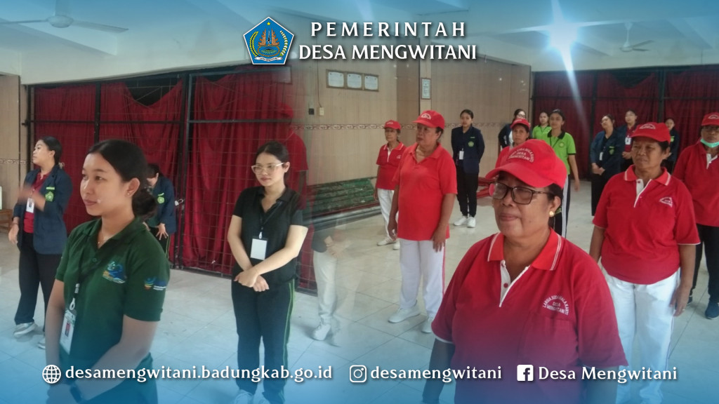 SENAM BARENG MAHASISWA IPE POLTEKKES DENPASAR  DAN LANSIA DI BR. LODA PURA, MENGWITANI