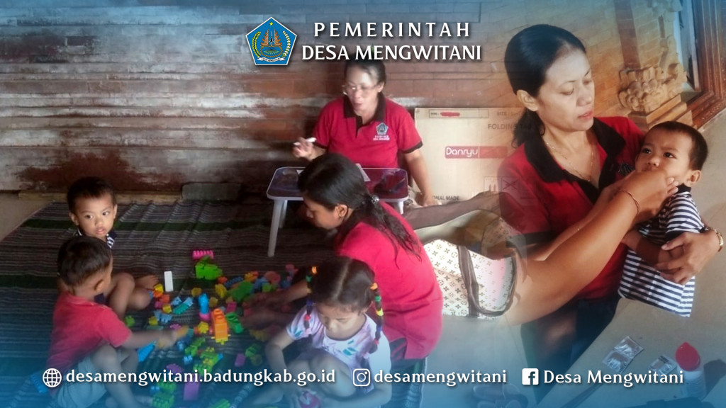 KEGIATAN POSYANDU DI BR. GUNUNG SARI, MENGWITANI