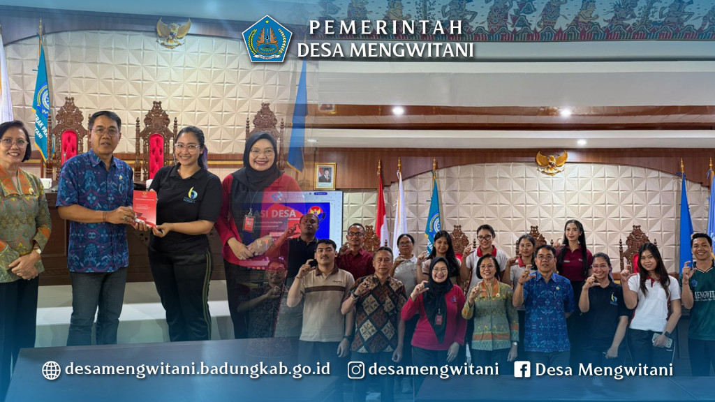 BIMTEK APRESIASI KETERBUKAAN INFORMASI PUBLIK DESA TAHUN 2026 DI DESA MENGWITANI