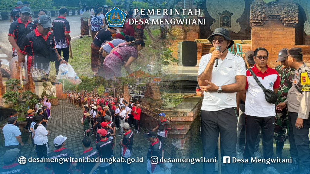 AKSI PERCEPATAN PENGELOLAAN SAMPAH BERBASIS SUMBER DI DESA MENGWITANI