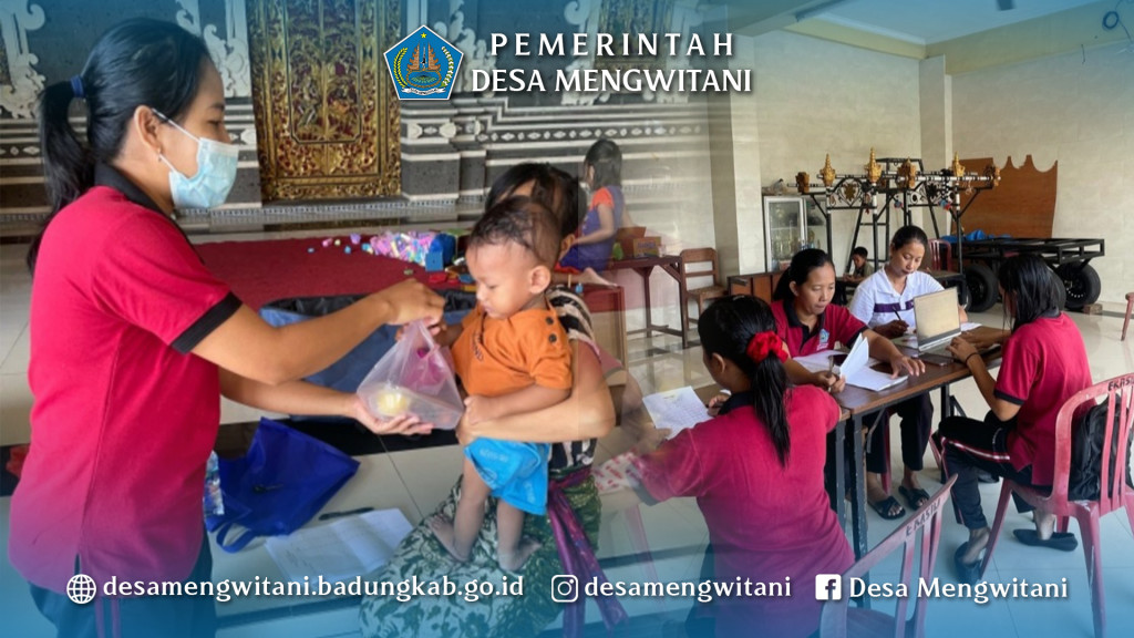 KEGIATAN POSYANDU DI BR. CULAG-CALIG, MENGWITANI