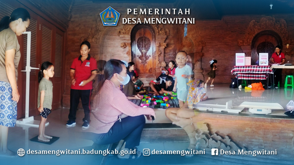 KEGIATAN POSYANDU DI BR. GUNUNG SARI, MENGWITANI