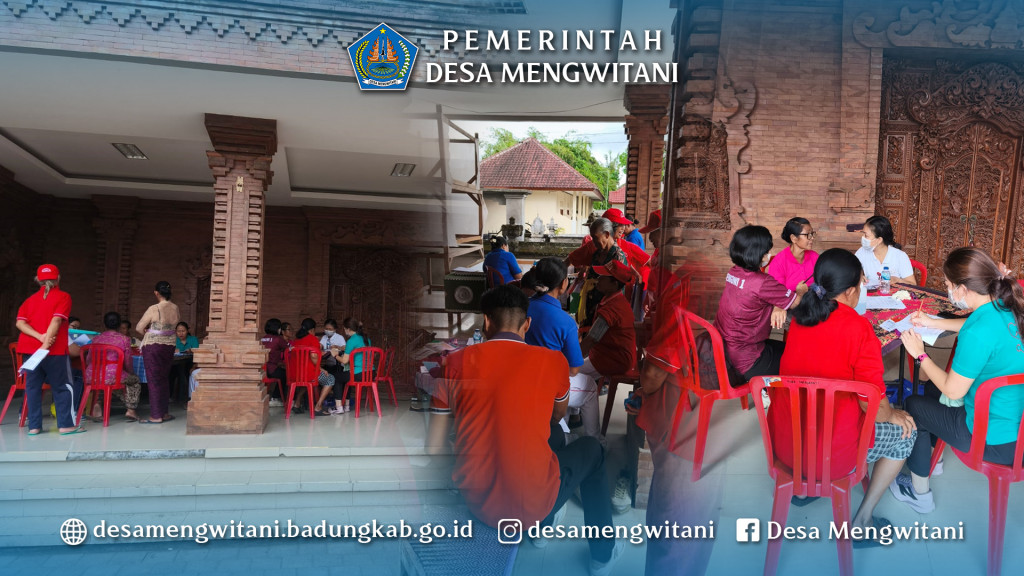 KEGIATAN POSYANDU LANSIA DAN PEMBERIAN PMT BR. PANCA WARGA, MENGWITANI
