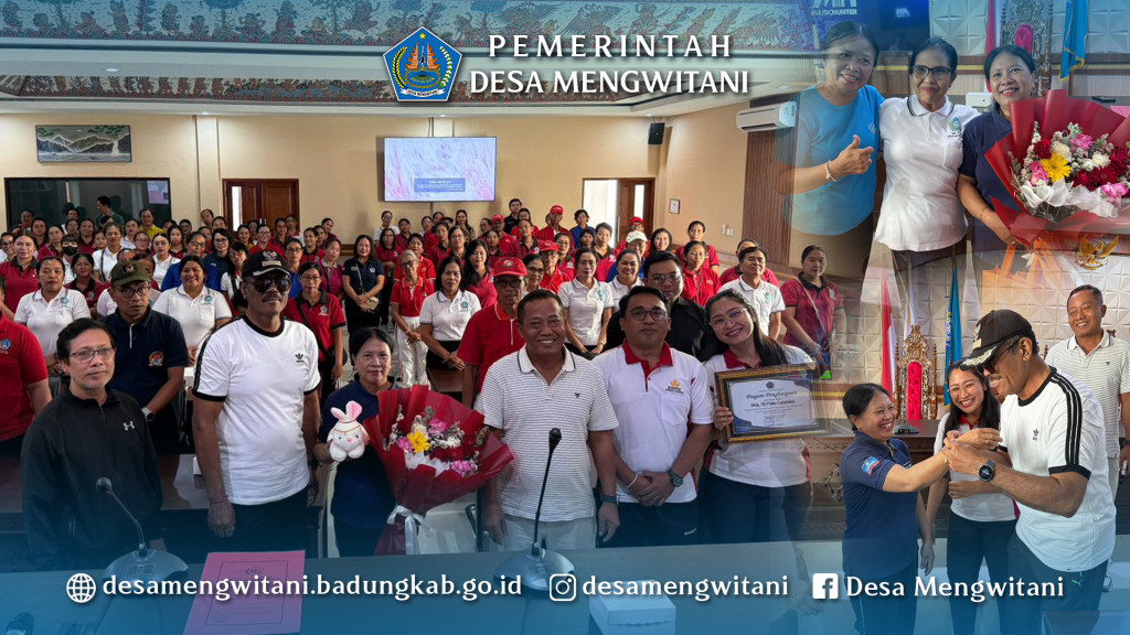 PURNA TUGAS KASI PELAYANAN & SERAH TERIMA KASI PELAYANAN BARU DI PEMERINTAH DESA MENGWITANI