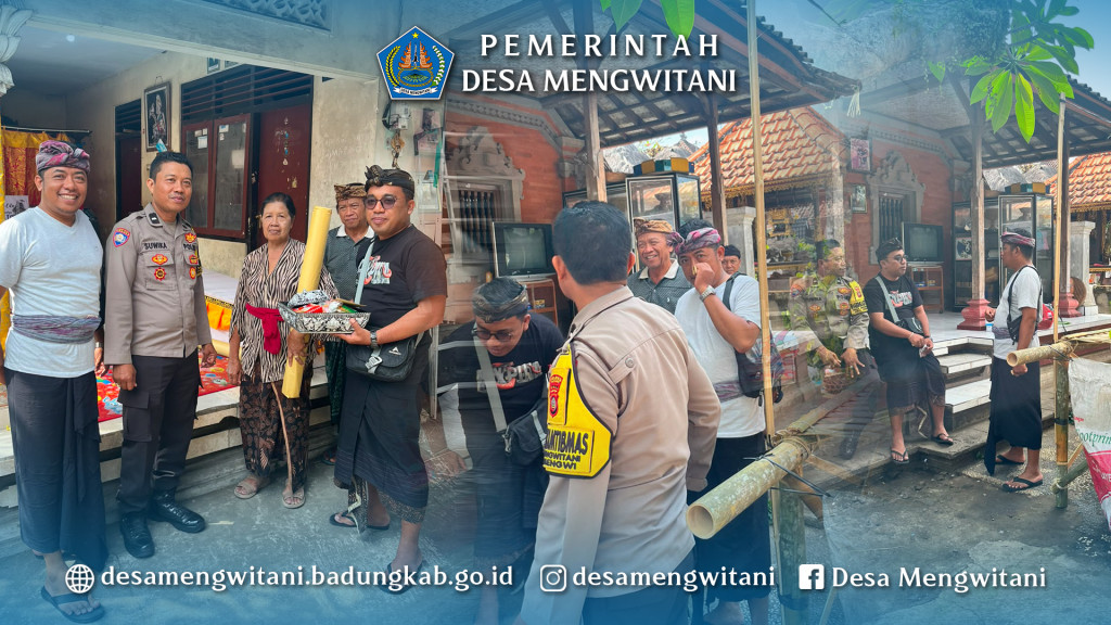 PERANGKAT DESA MENGWITANI MELAYAT DI BR. SILA DHARMA, MENGWITANI