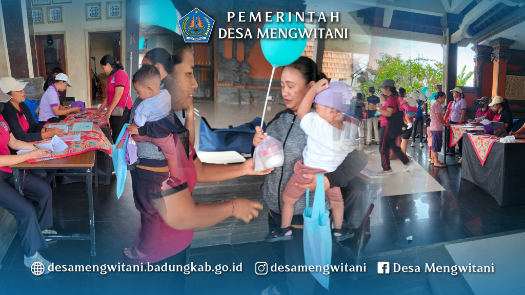 KEGIATAN POSYANDU BALITA & LANSIA BR JUMPAYAH, MENGWITANI