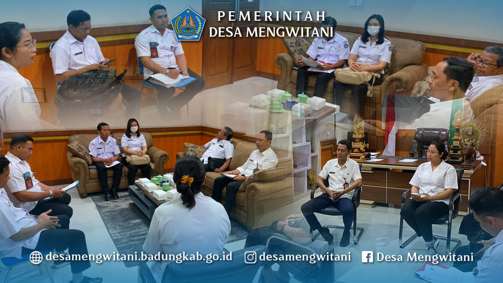 PEMBINAAN KERJA SAMA ANTAR DESA OLEH DPMD BADUNG DI DESA MENGWITANI