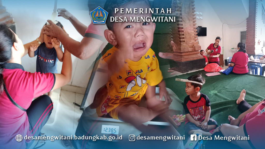 KEGIATAN POSYANDU DI BR. DELOD PEKEN, MENGWITANI
