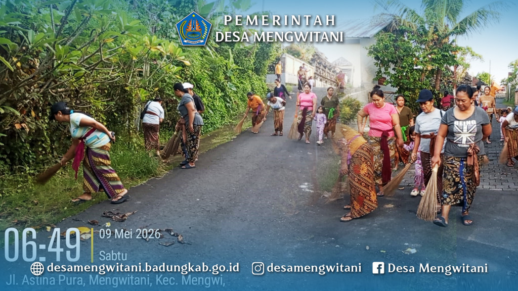 GERAKAN KULKUL PKK BR. BATUR SARI, MENGWITANI (MEI)
